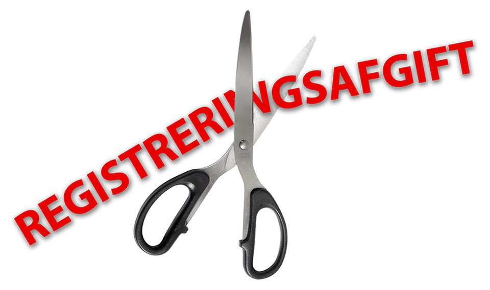 registreringsafgift nedsættelse